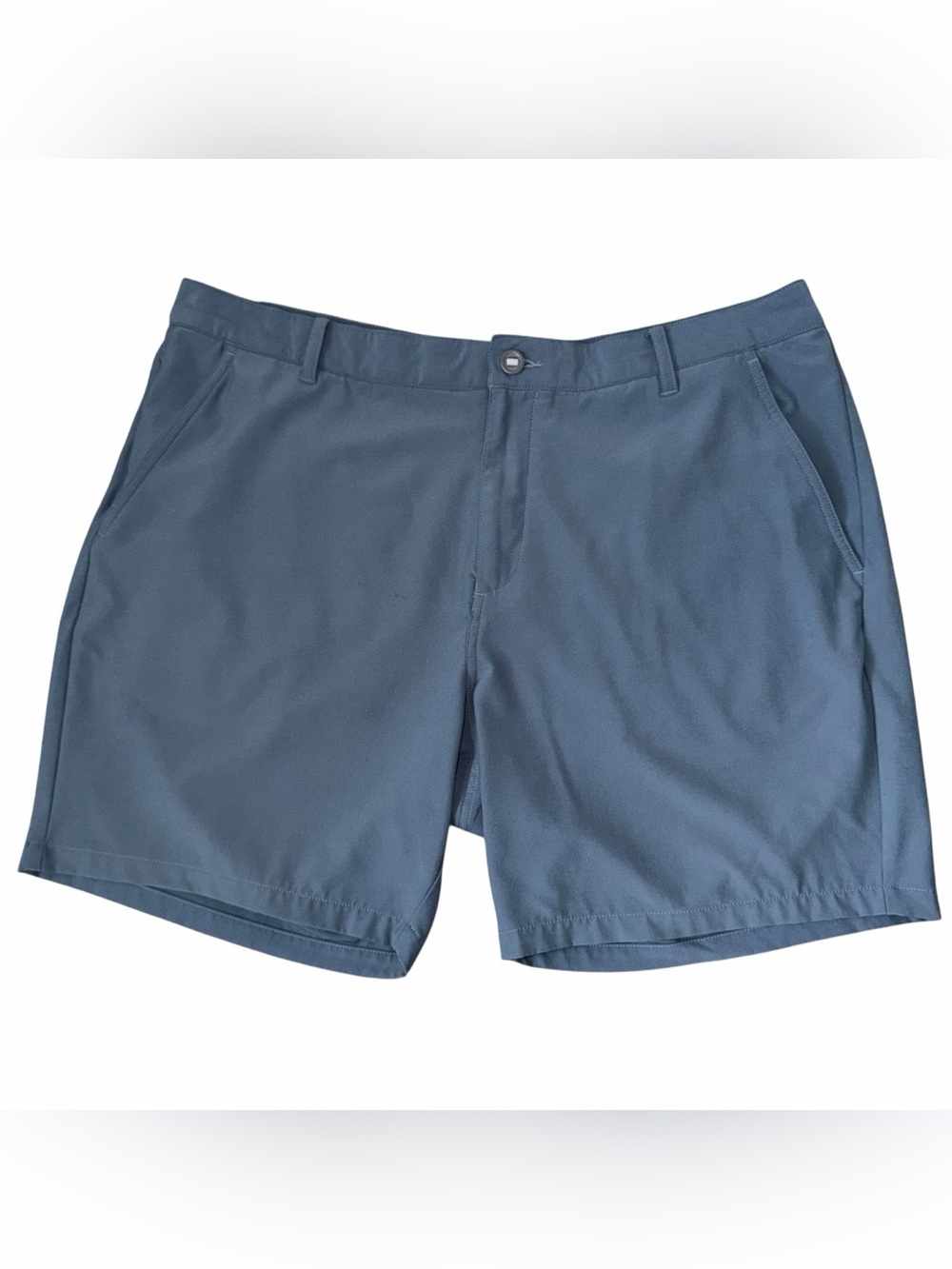 PUMA 101 South Mens Golf Shorts 38 Blue 7" Inseam Stretch Performance DryCELL